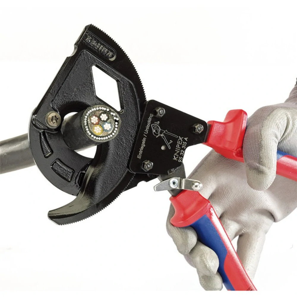 Kliešte na káble račnové Knipex 315 mm 9532315A