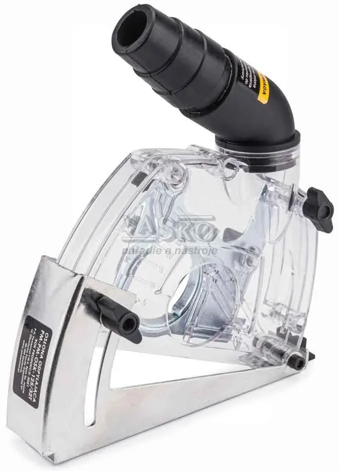 Odsávací kryt pre uhlové brúsky univerzálny na rezanie