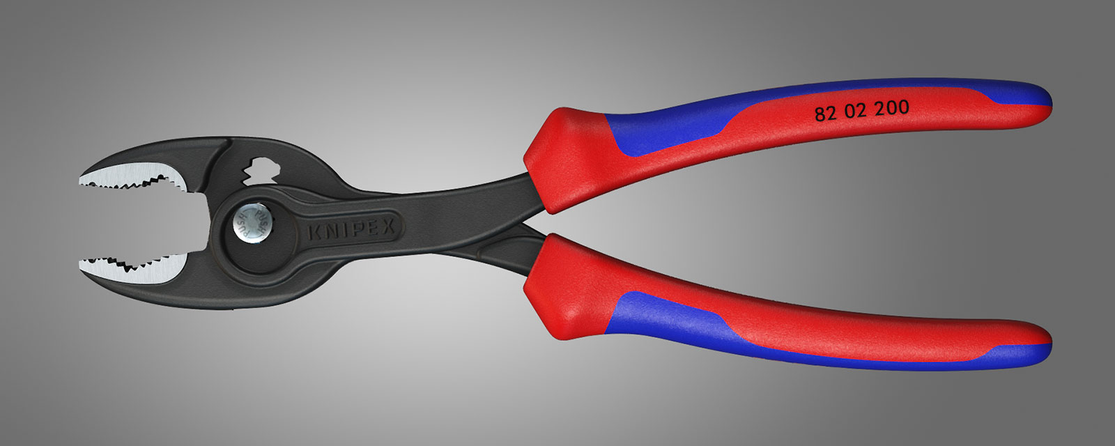 Kliešte prestaviteľné rovné 200mm Knipex 8202200