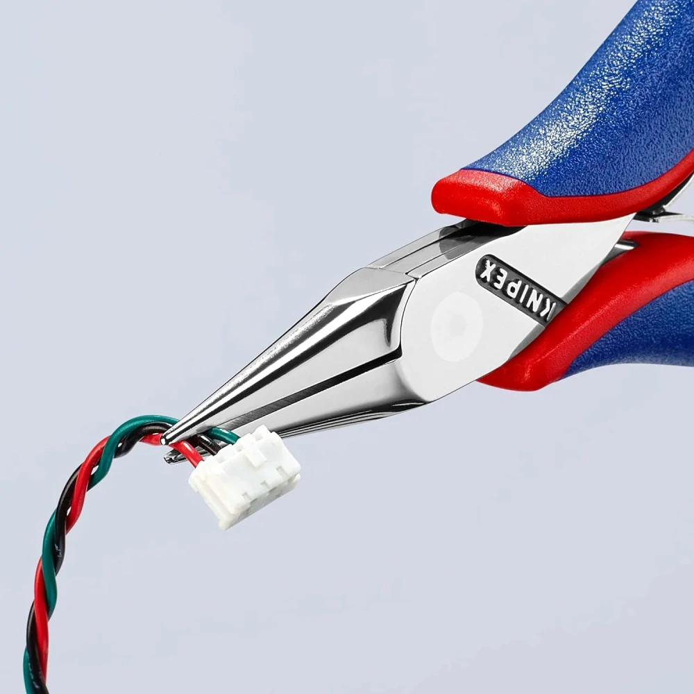 Kliešte pre elektr. ploché Knipex 115mm PVC 3522115