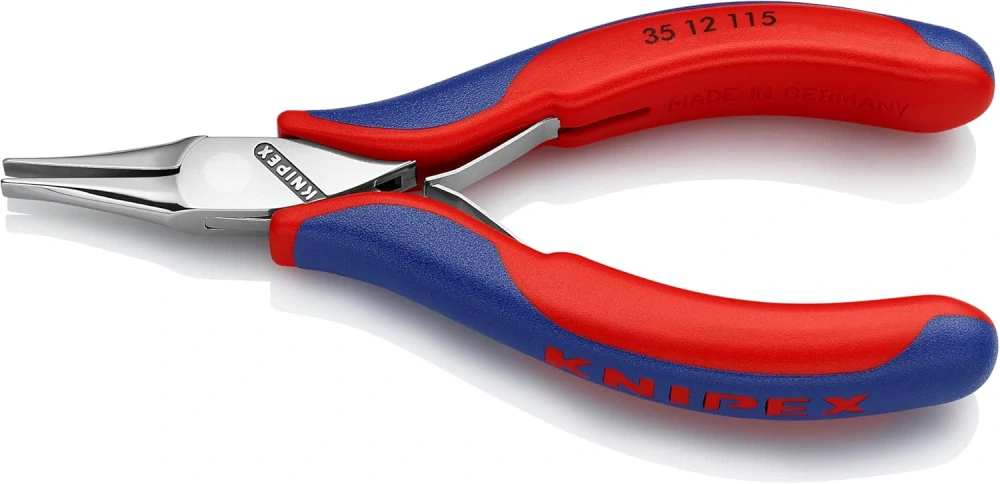 Kliešte pre elektr. ploché Knipex 115mm PVC 3512115