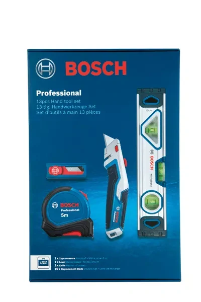 13-dielna zmiešaná súprava ručného náradia BOSCH Professional