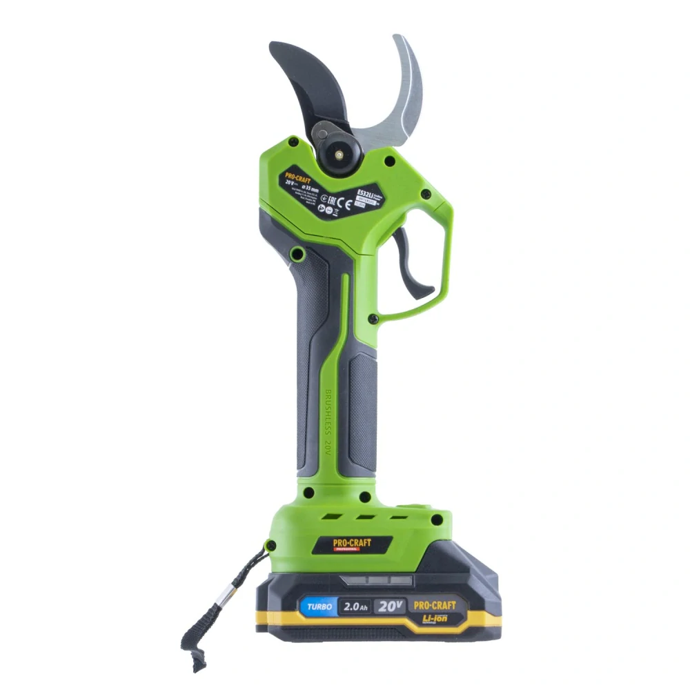 Aku nožnice PROCRAFT ES32Li sada