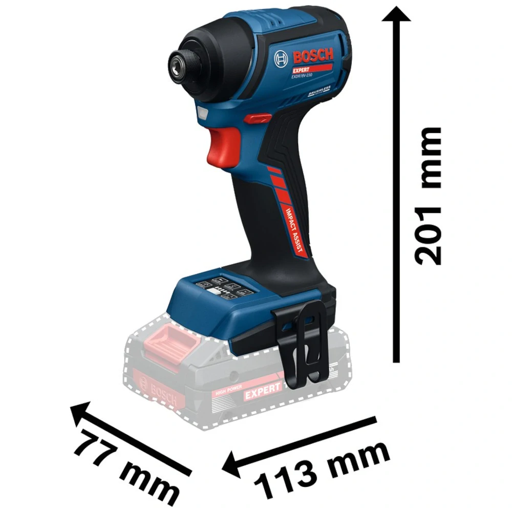 BOSCH EXPERT EXDR18V-230 solo