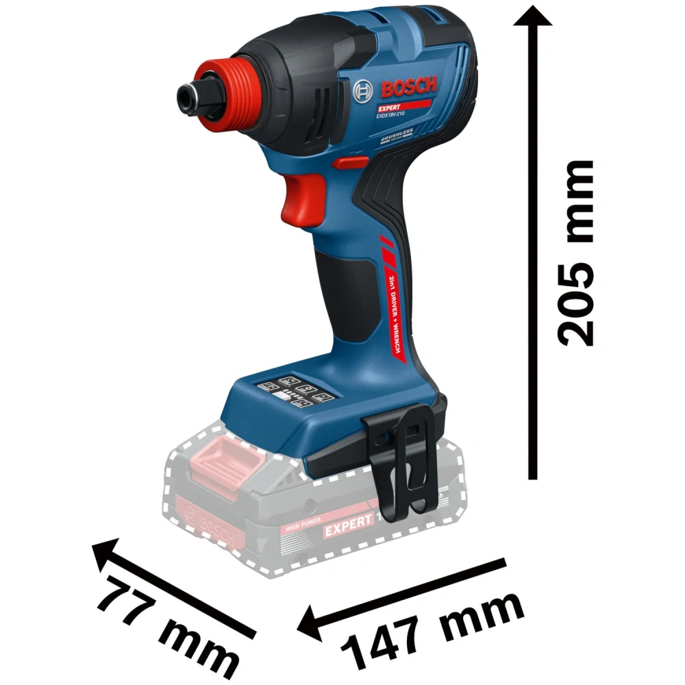 BOSCH EXPERT EXDX18V-210 solo