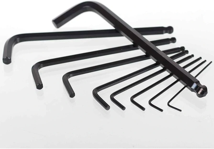 Proxxon 23946, 9-dielna sada imbusových kľúčov s guličkou