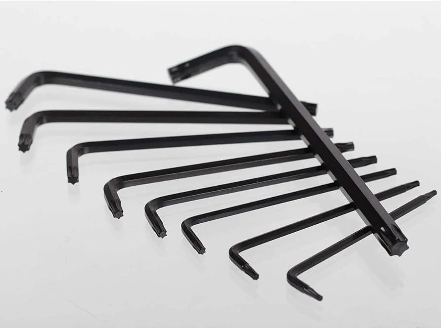 Proxxon 23944 sada L klúčov TORX 9-dielna