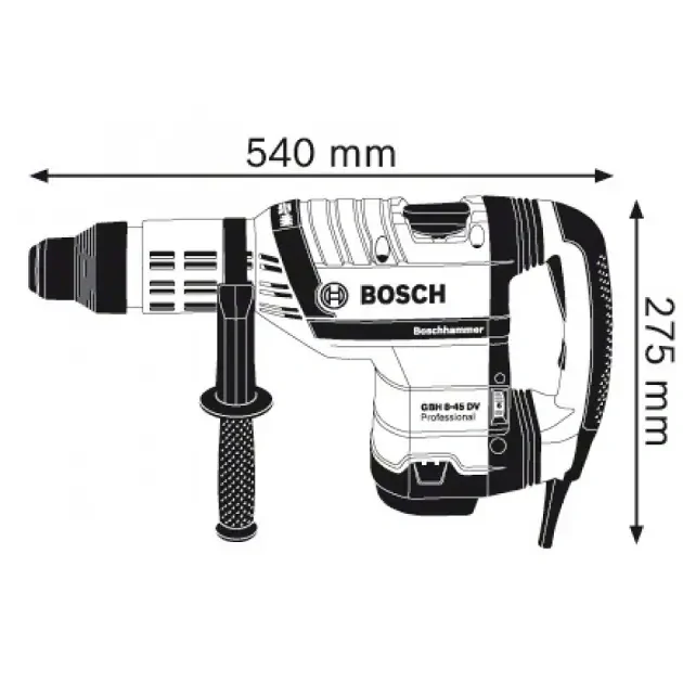 BOSCH GBH 8-45 DV Professional