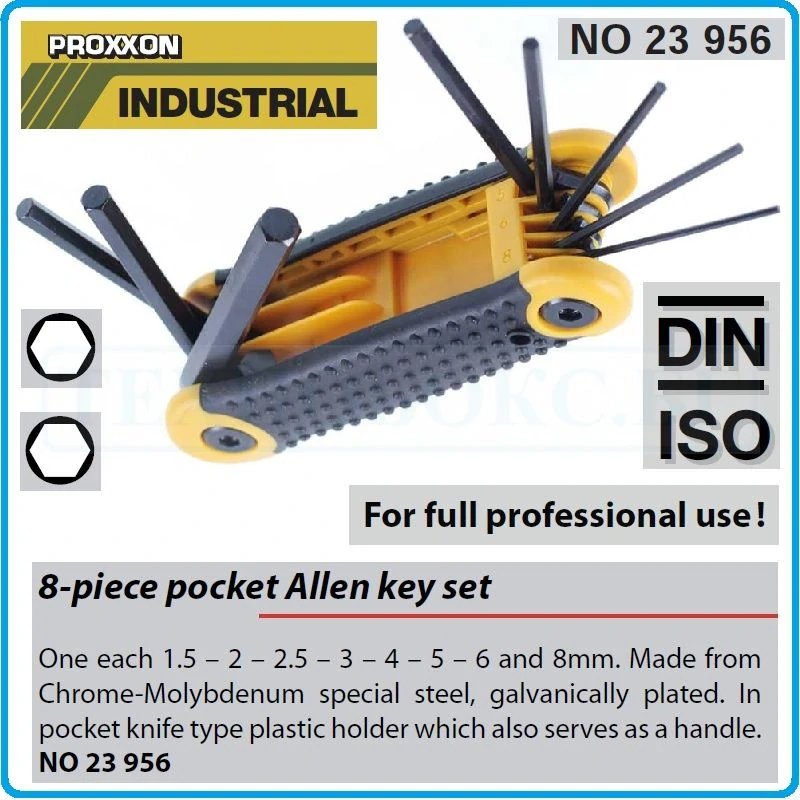 Imbusové kľúče PROXXON 23956