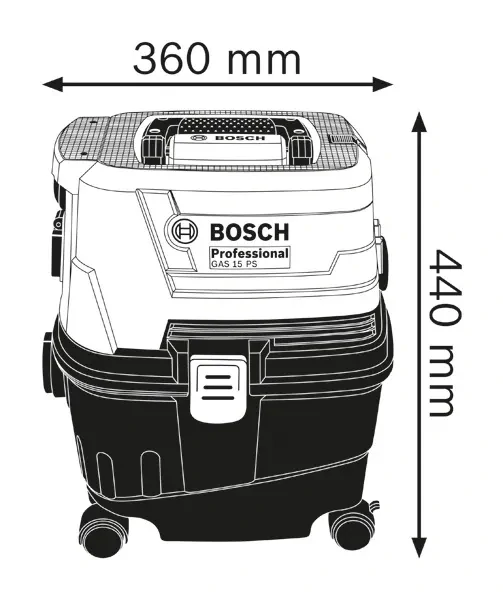 BOSCH GAS 15 Professional
