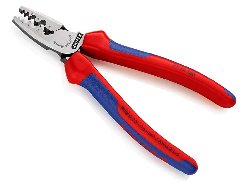 Kliešte lis. na koncové dutinky Knipex 9772180