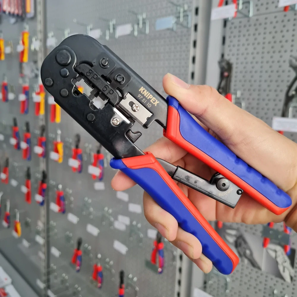 Kliešte lisovacie (krimpovacie) KNIPEX 975110