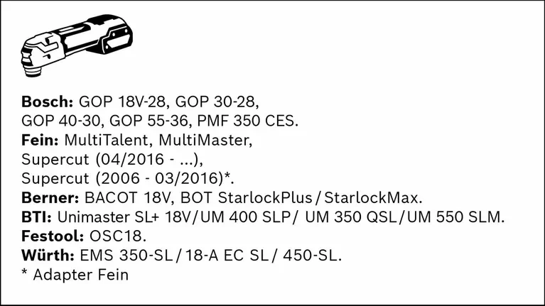 Pílový list BOSCH MetalMax PAIZ 45 AIT