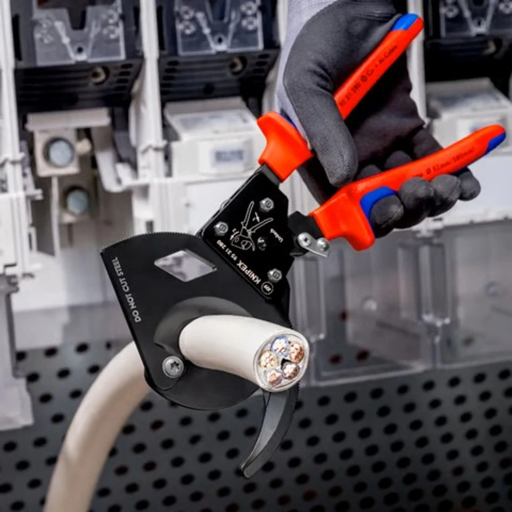 Kliešte na káble račnové Knipex 9531280