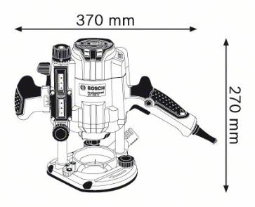 BOSCH GOF 1250 CE