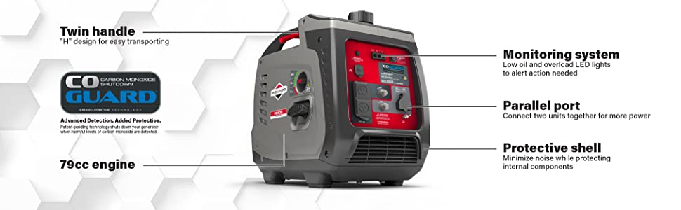 Elektrocentrála B&S P 2400 invertor
