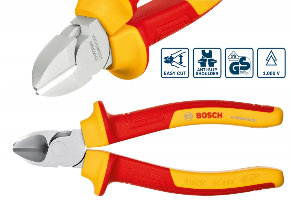 Bočné štikacie kliešte VDE 160 mm BOSCH Professional