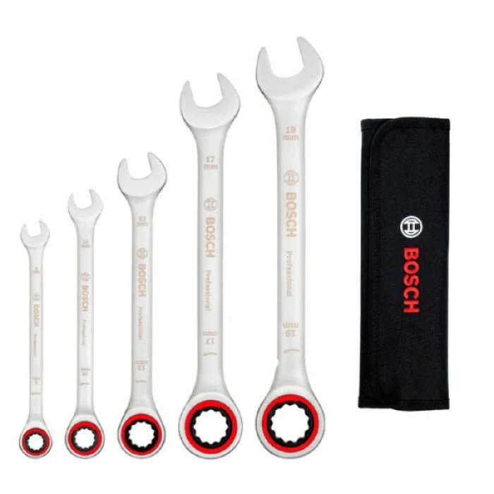Súprava račňových kľúčov, 5-dielna 8-19mm BOSCH Professional