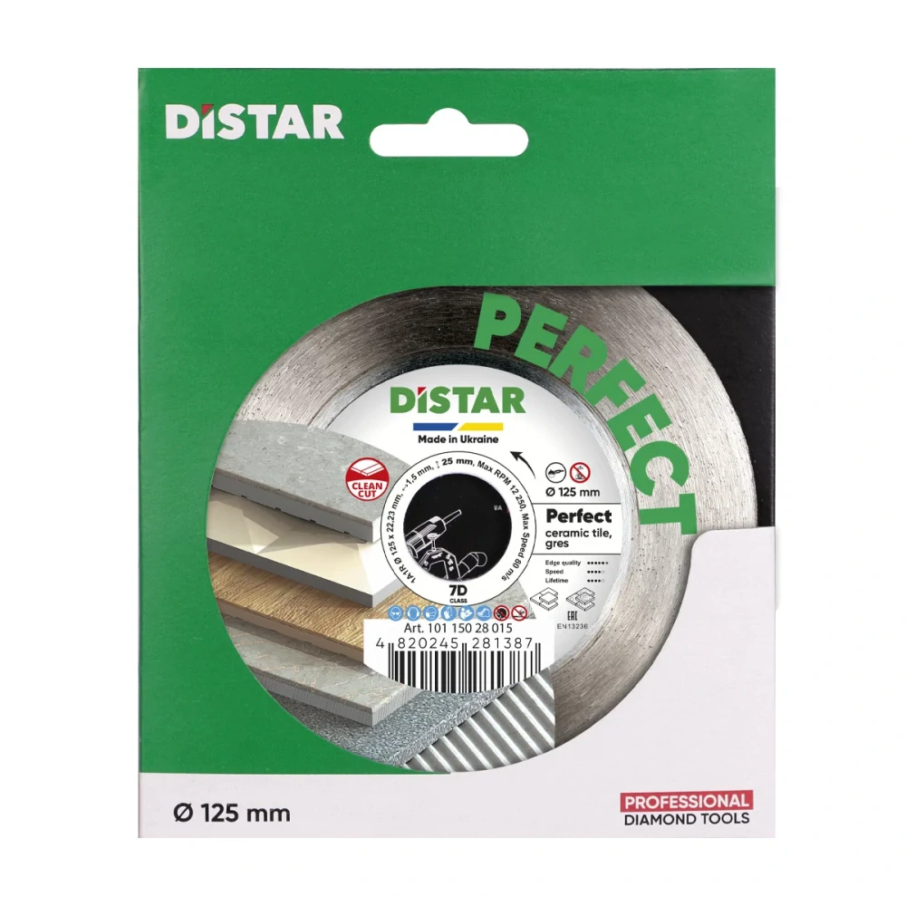 Diamantový kotúč DISTAR 125x22,2 PERFECT