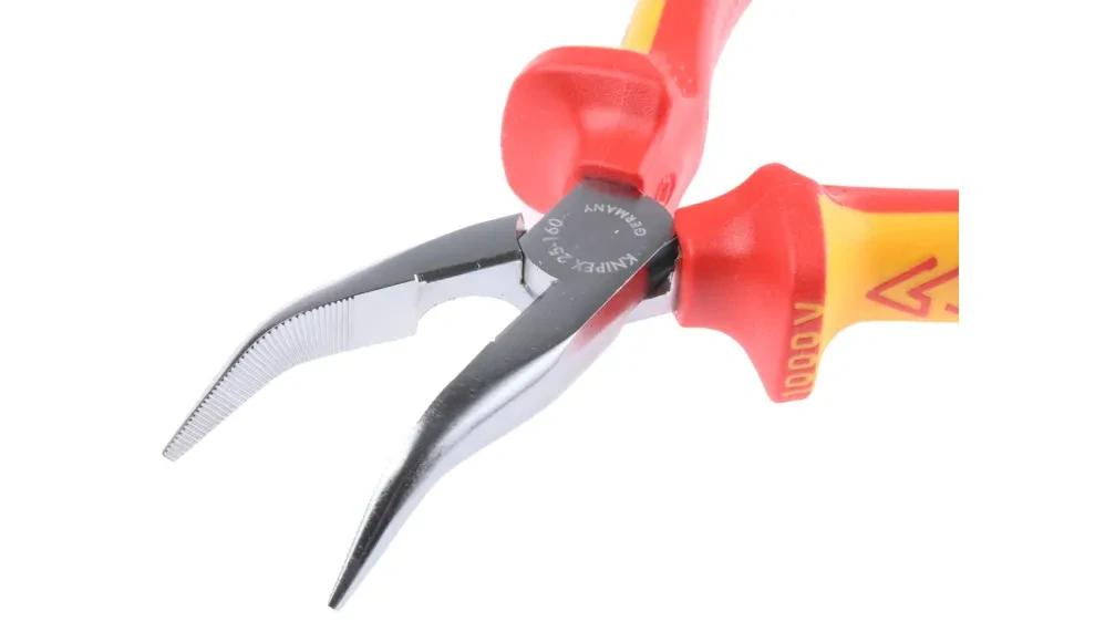 Kliešte pologuľaté s bočným cvikom VDE KNIPEX 2526160