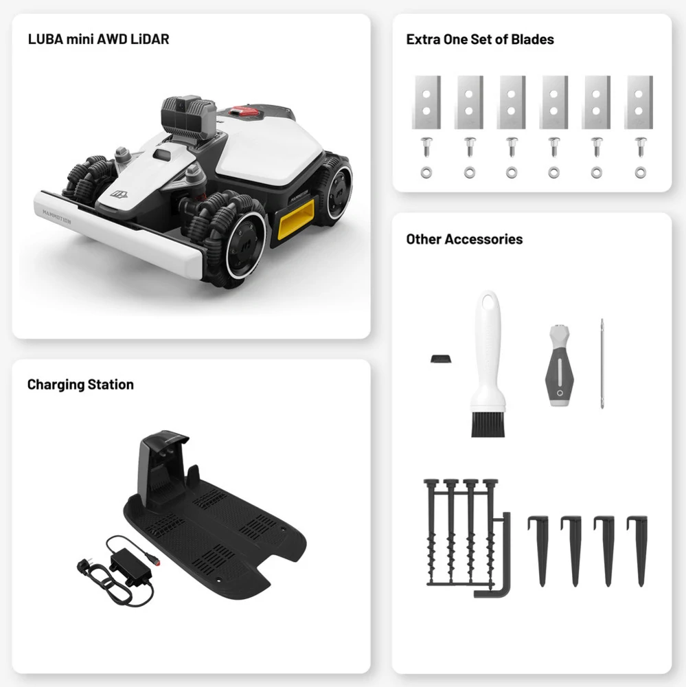 Mammotion LUBA mini AWD LiDAR 1500