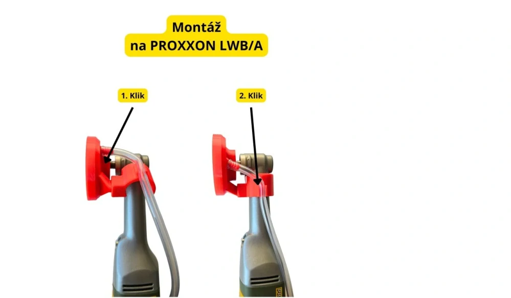 Univerzálny kryt kotúča pre PROXXON LWB a LHW s použitím Supportu 01079