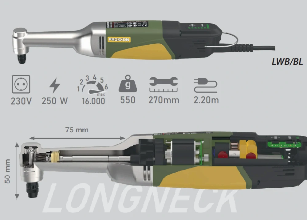 PROXXON MICROMOT LWB/BL 29207