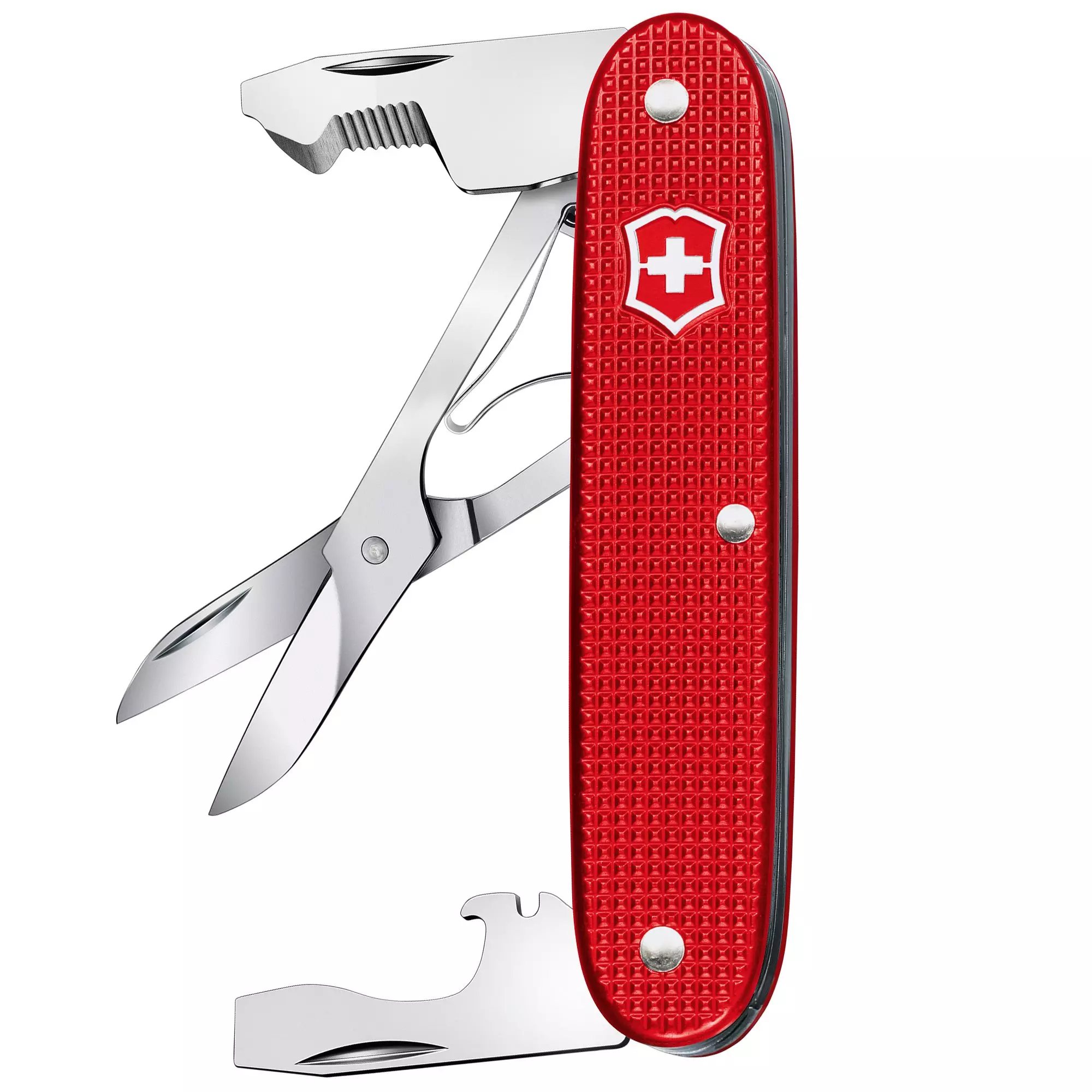 VICTORINOX Companion Slim Alox, červený