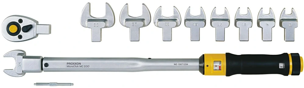 Proxxon MicroClick MC 200-Multi momentový kľúč 40-200 Nm 23342