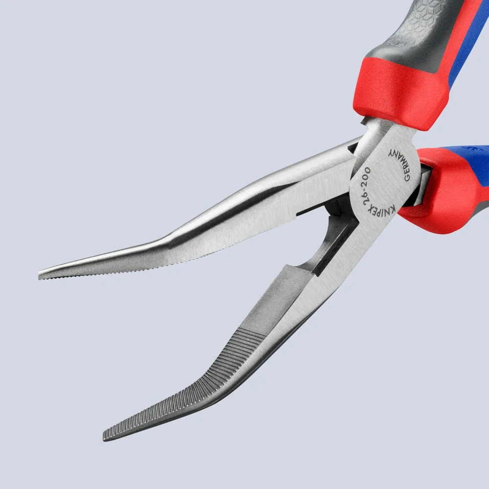 Kliešte pologuľaté s bočným cvikom KNIPEX 2622200