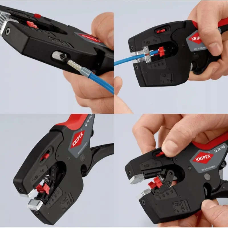 Multifunkčné odizolovacie kliešte, 195mm KNIPEX 1272190