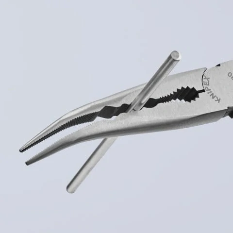 Kliešte KNIPEX montážne dlhé 280mm 45° zahnuté 2881280