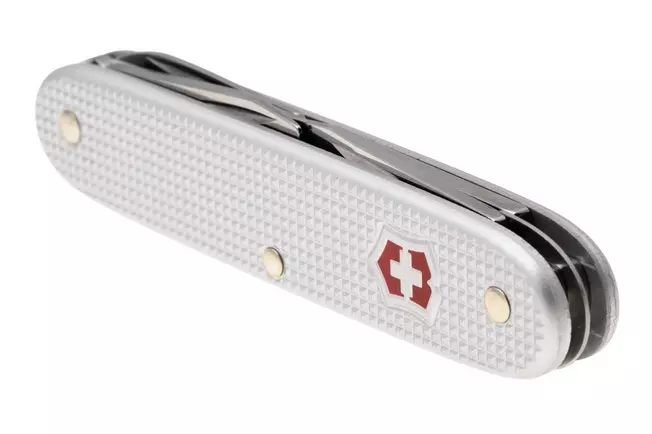 VICTORINOX Companion Slim Alox, strieborný