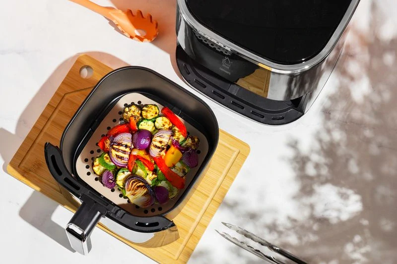 Fritéza teplovzdušná MagicHome, Crocante, 5.0L, 1450W, 12 programov, časovač