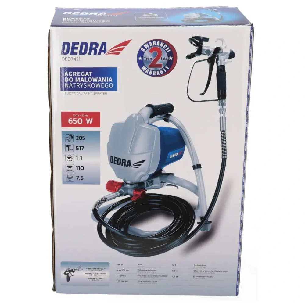 Striekacie centrum DEDRA DED 7421