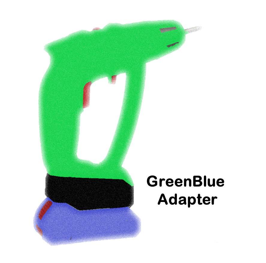 Aku Adapter MAKITA / BOSCH Professional