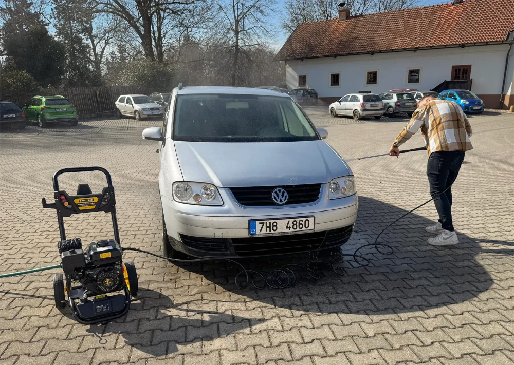 Benzínový samonasávací vysokotlakový čistič | 5,2 kW | 200 bar