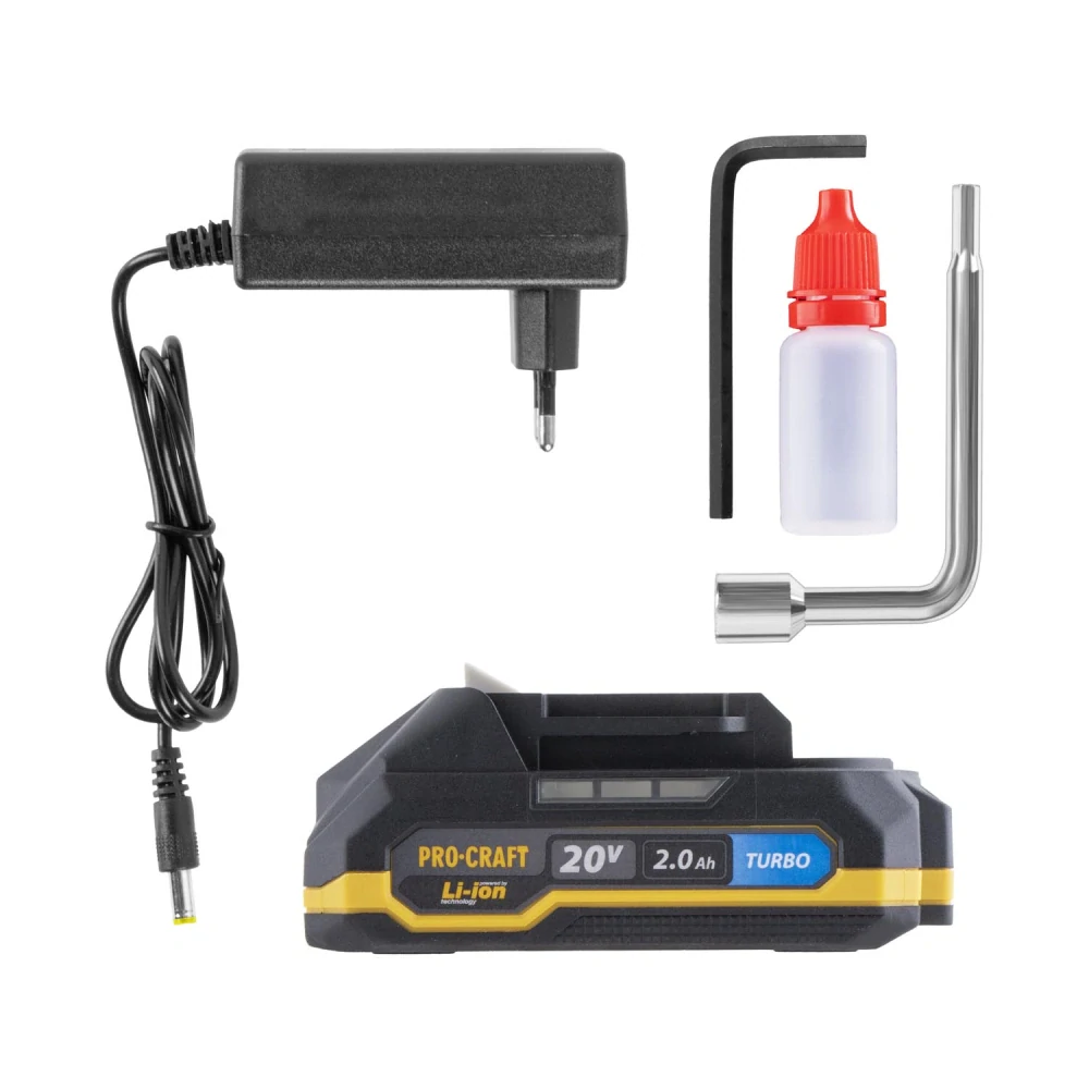 Aku nožnice PROCRAFT ES32Li sada