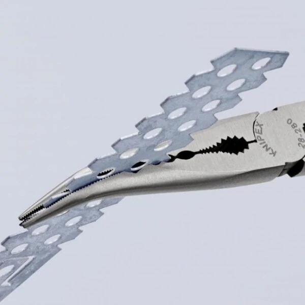 Kliešte KNIPEX montážne dlhé 280mm 45° zahnuté 2881280