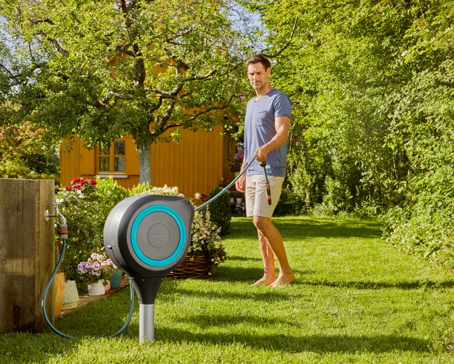 Box na záhradnú hadicu GARDENA RollUp M 