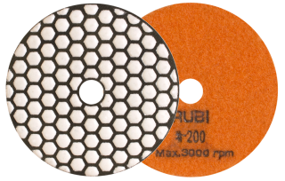Flexibilný diamantový leštiaci kotúč RUBI 100 mm zr.200