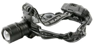 Čelovka XHP70 LED, 2000 lm, ZOOM, 3x2000 mAh, IP43